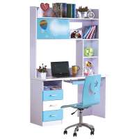 HDF Children Furniture Kids Writing Desk 1.2m Blue Color