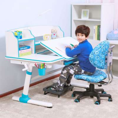 Manual Handle Lifting Children Ergonomic Study Desk.Kids Study Desk